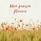 Pensée fleurie pour célébrer le printemps